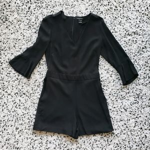 Club Monaco Quarter-Sleeve Romper